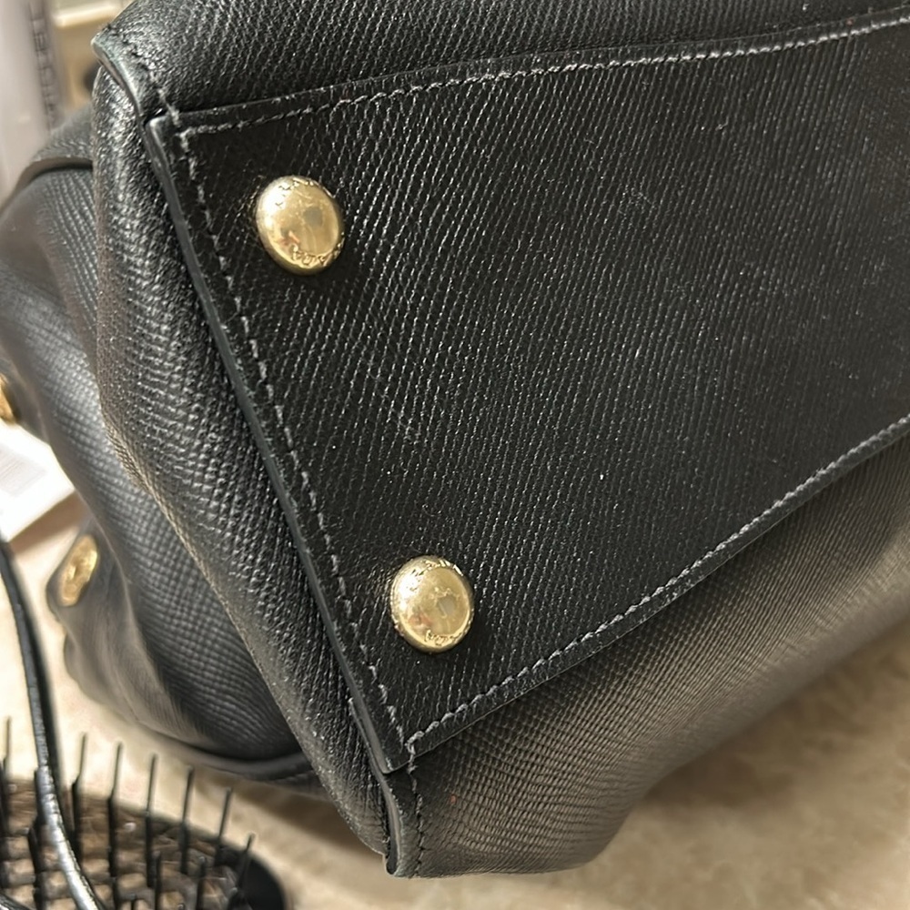 Prada Saffiano Lux Black Double Leather bag - Picture 6 of 12